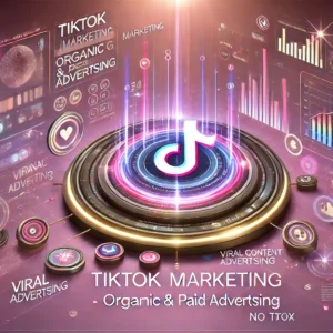 פרסום בטיקטוק אורגני וממומן