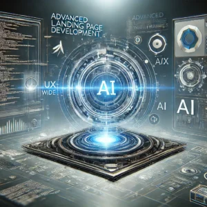 בניית דפי נחיתה בקוד עם AI