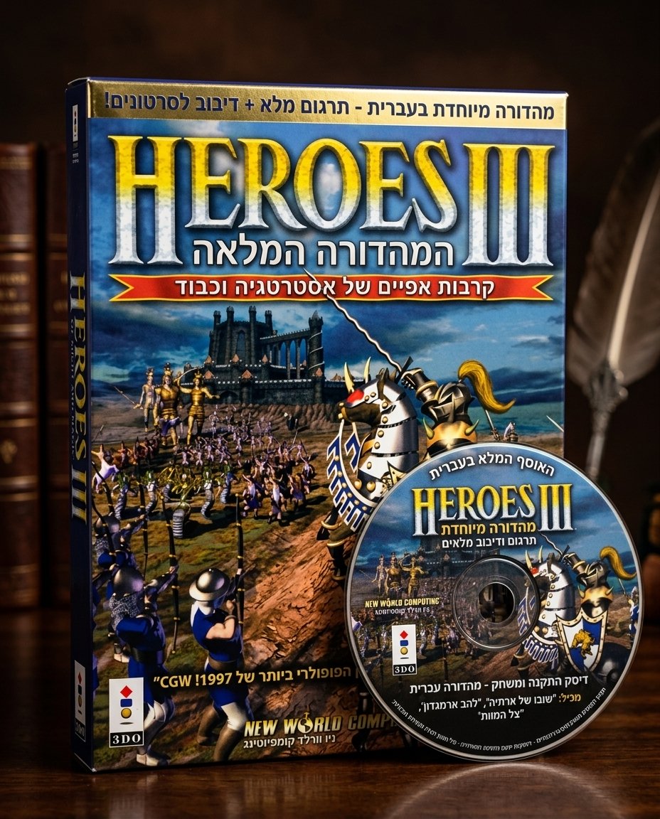 Heroes of Might and Magic 3 בעברית מלאה
