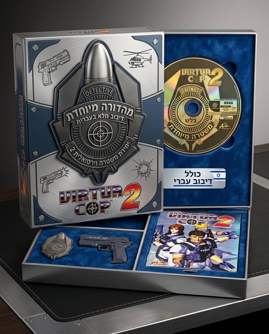 Virtua Cop 2 בעברית מלאה