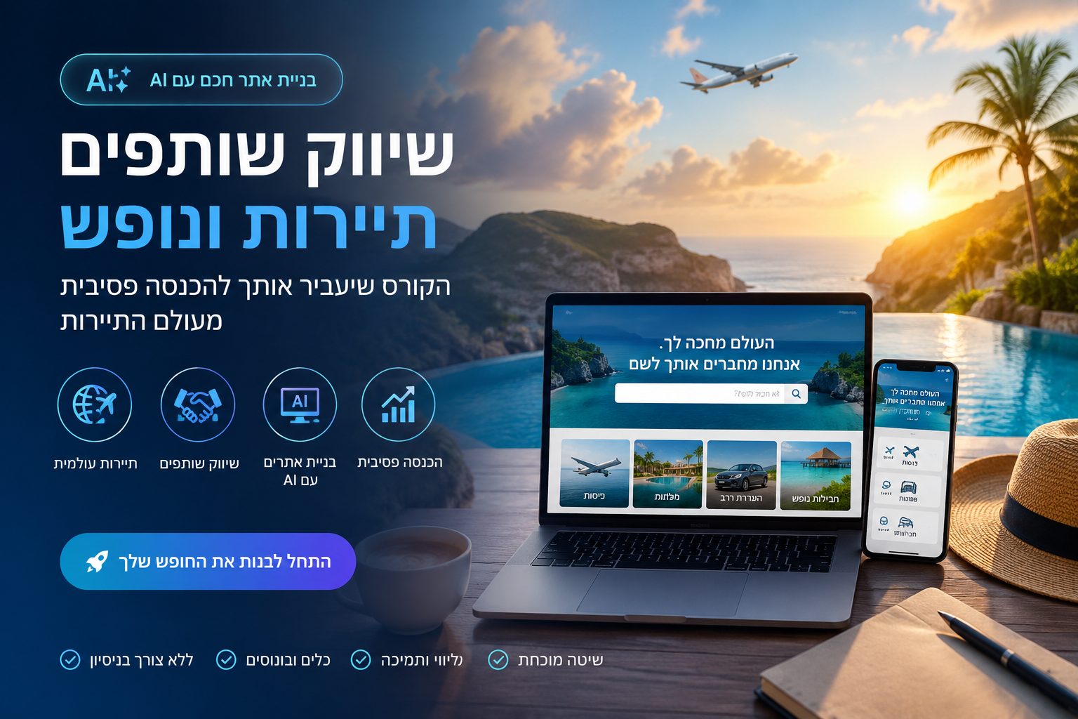 שיווק שותפים תיירות ונופש בוקייניג
