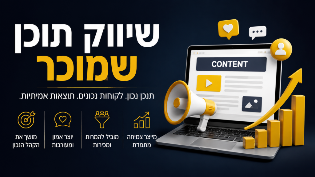 שיווק תוכן שמוכר