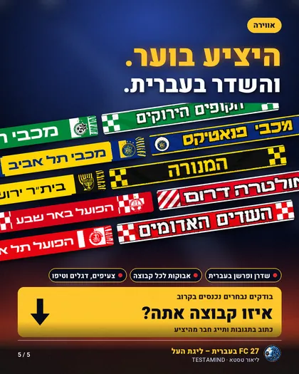 צעיפים של אוהדי מכבי חיפה, מכבי תל אביב, בית